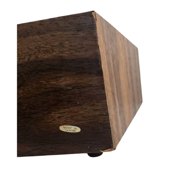 Vintage Wooden Cassette Storage Organizer With 3 Drawers Holds 42 tapes - Picture 7 of 16